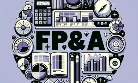 Symbolic depiction of financial planning & analysis